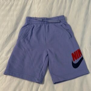 Nike, boys size 7 fleece shorts.